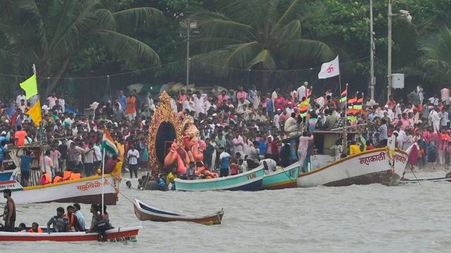 Four drown, 13 missing during Ganesh idol immersion in Maharashtra