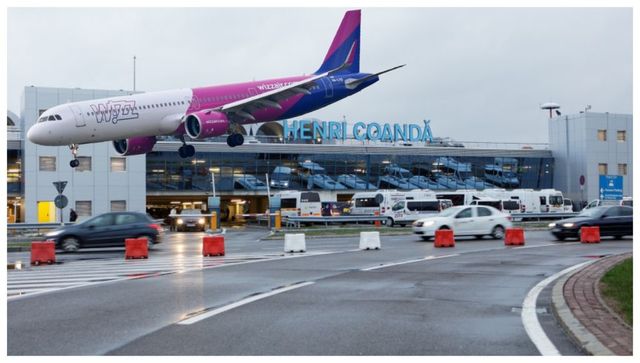 Clipe de coșmar pe Aeroportul Otopeni! Zeci de pasageri, îngroziți, după ce o aeronavă Wizz Air a ratat aterizarea