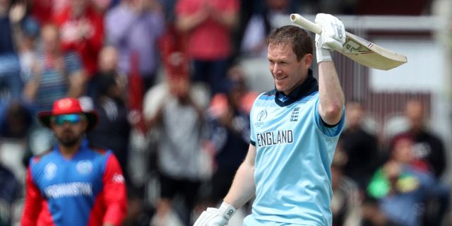 Eoin Morgan and England shatter world record for most sixes in an ODI innings