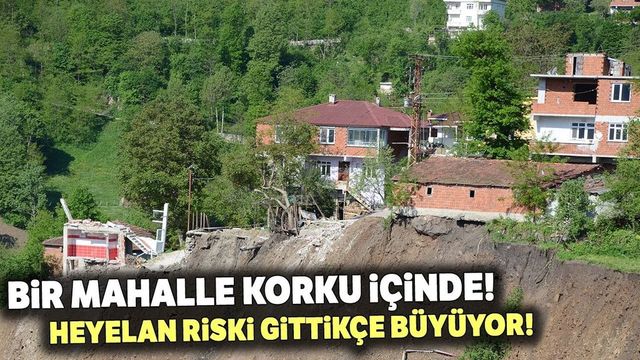 Свлачище помете 53 сгради и джамия в Турция