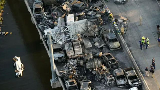 „Super ceața” a provocat un accident uriaș cu 7 morți, 25 de răniți și 158 de vehicule implicate, pe o autostradă de lângă New Orleans
