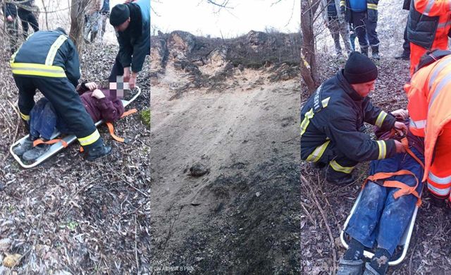 Un bărbat, care a căzut într-o prăpastie la Rezina, a fost ajutat de salvatori