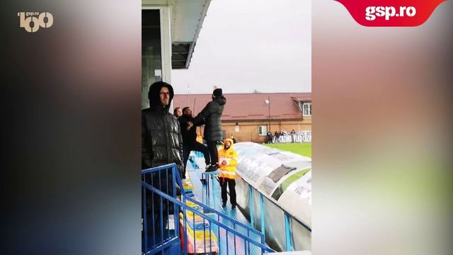 FC Voluntari - FCU Craiova » Scandal la tribuna oficială