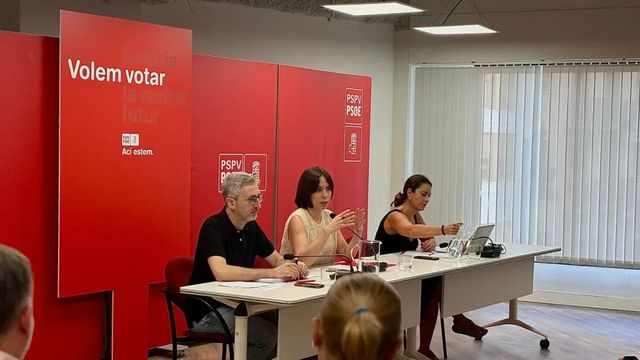 La nueva comisionada para la dana del Gobierno central se estrena con un acto interno, de partido y sólo con alcaldes socialistas