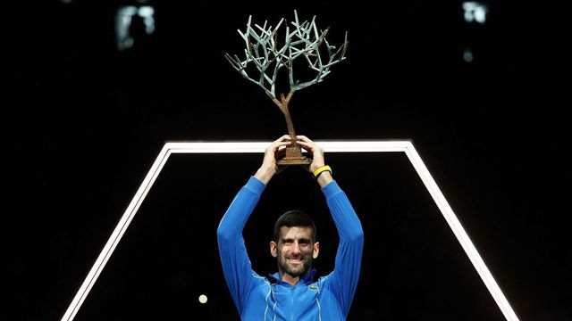 Novak Djokovic sinks Grigor Dimitrov for record-extending seventh Paris Masters title