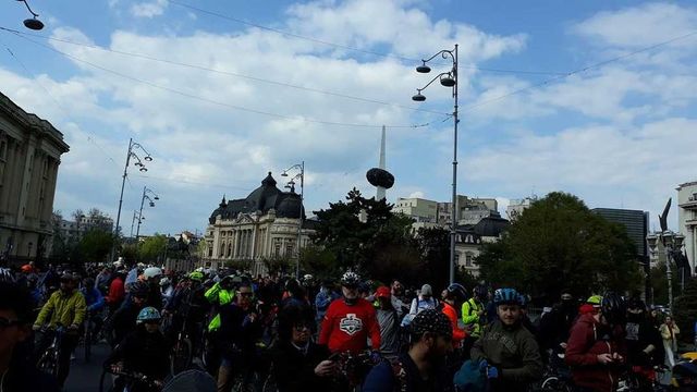 Bicicliștii protestează astăzi în București