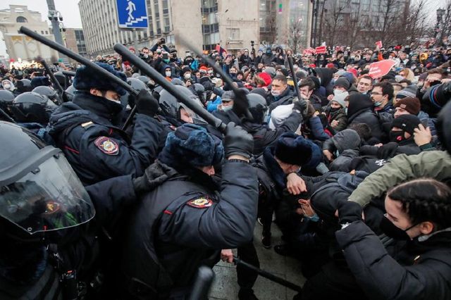 Proteste în Rusia. Noua administrație de la Washington condamnă „metodele brutale” ale autorităților de la Moscova