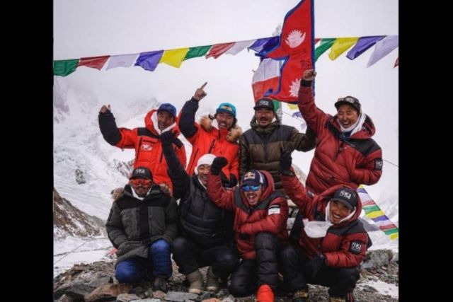 Team of Nepali Climbers First to Successfully Scale K2 Summit in Winter, Spanish Climber Killed