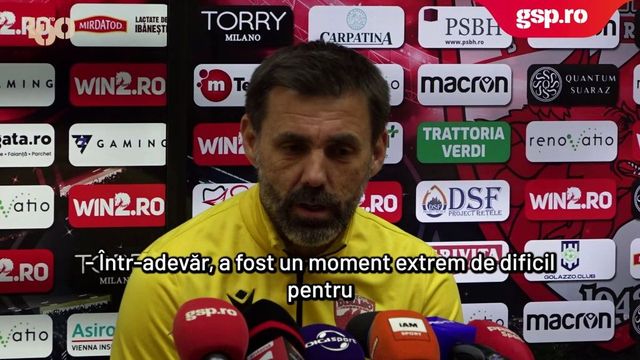 Zeljko Kopic a identificat problema cu care se confruntă Dinamo, înaintea duelului cu FC Botoșani