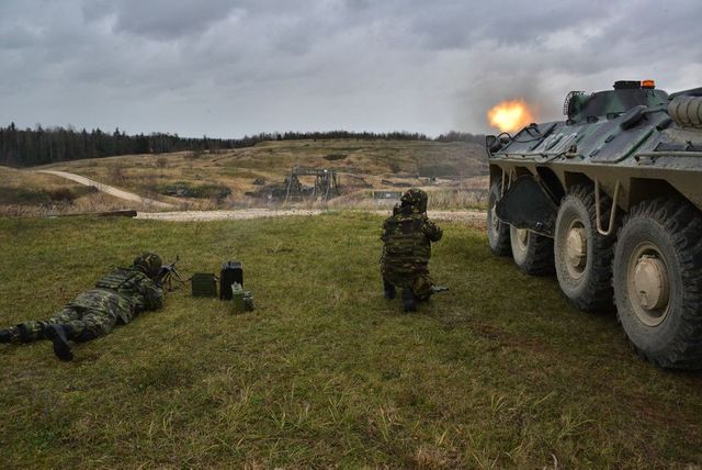Militarii Armatei Naționale participă la un exercițiul multinațional în Germania