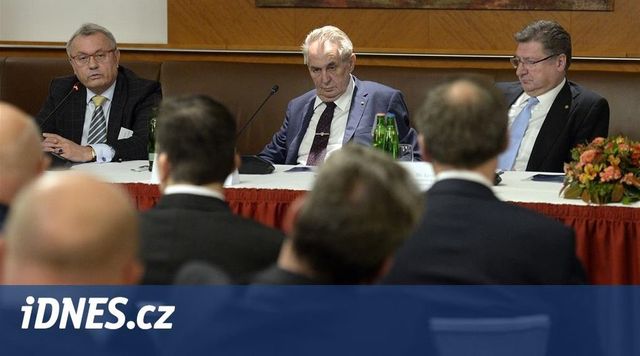 Zeman se označil za lobbistu za české podniky