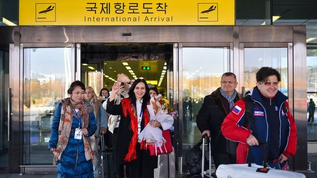 Russians Enter North Korea In First Foreign Tour Group Since Covid