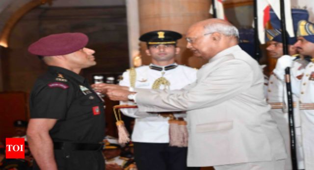 President Kovind Confers Gallantry Awards To Armed Forces Personnel