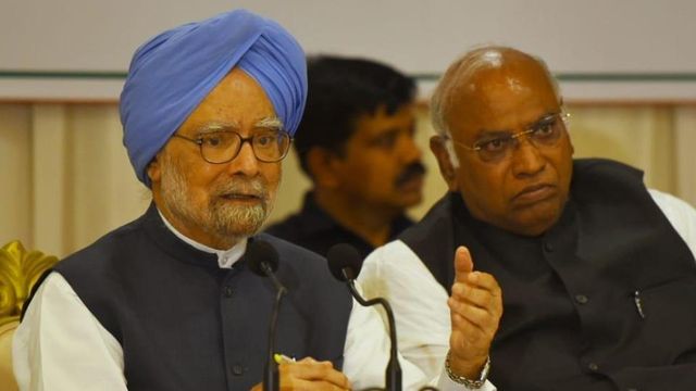 BJP’s double-engine model of governance has failed, says Manmohan Singh
