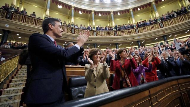 Miniszterelnökké választotta Pedro Sánchezt a spanyol parlament