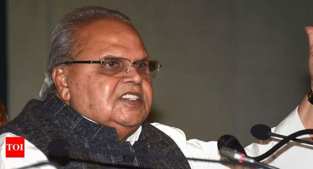 Governor Satya Pal Malik urges terrorists in J&K to give up arms, invites them for talks