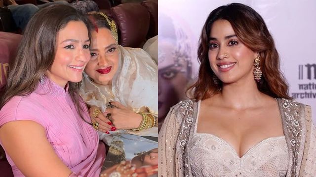 Alia Bhatt re-creates iconic saree look of Rekha from Silsila, pays tribute to her at Umrao Jaan screening