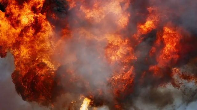 На газопроводе в Оренбургской области прогремел взрыв