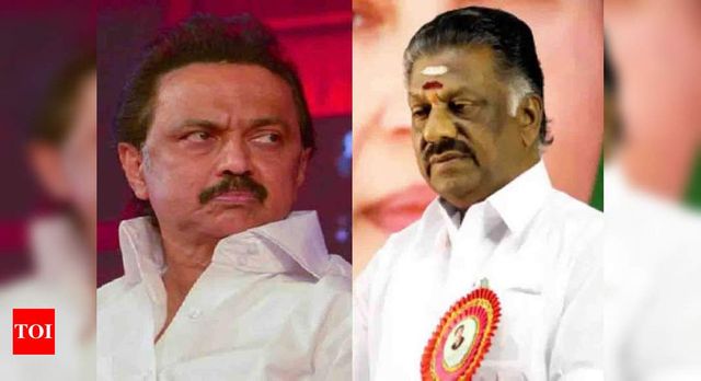 Centre withdraws VIP security cover of TN deputy CM Paneerselvam, Stalin