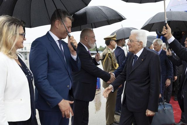 Mattarella in visita ufficiale in Croazia, colloquio con Milanovic