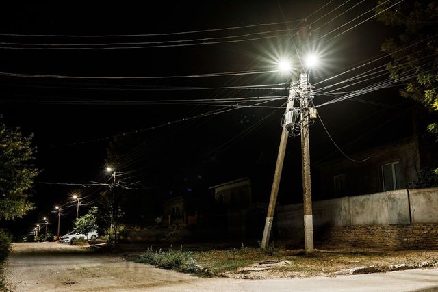 Încă un sat din raionul Orhei are străzile iluminate, cu sprijinul Partidului Șor