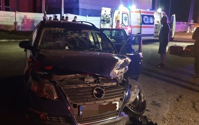 Două mașini s-au făcut praf în Constanța, după ce un șofer a ajuns pe contrasens