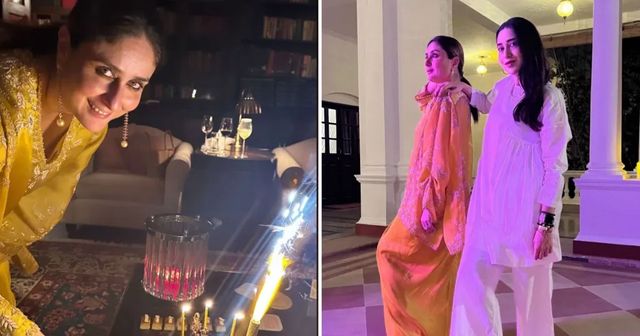 Inside Kareena's Birthday Celebrations With Sister Karisma By Her Side