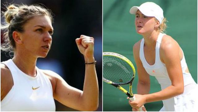 Simona Halep - Aliaksandra Sasnovich, turul I la Wimbledon 2019