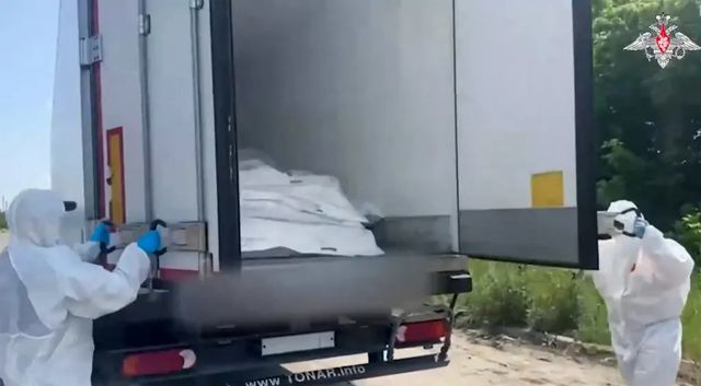 Rusia trimite cadavrele soldaților ucraineni la graniță