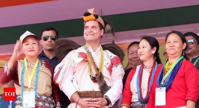 Itanagar: Rahul Gandhi promises special category status for Arunachal Pradesh again