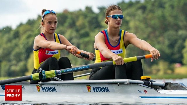 Medalie de aur pentru echipajul de dublu rame feminin la Mondialele de Canotaj Under 19 din Lituania