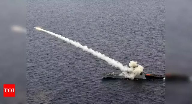 Missile Fired By Navy Warship Hits Target With Precise Accuracy