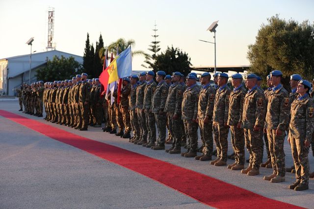 Militarii din cadrul celui de-al treilea contingent al Armatei Naționale și-au început misiunea în Liban