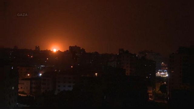 Израиль нанёс удар по Сектору Газа в ответ на ракетный обстрел