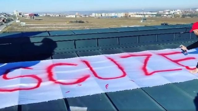 Ștefan Mandachi, protest de Ziua Unirii la primul metru de autostradă din Moldova