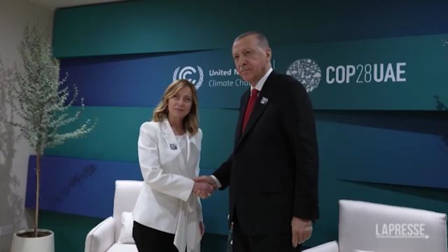 Bilaterali Meloni a Dubai su Gaza, vede Erdogan ed Herzog