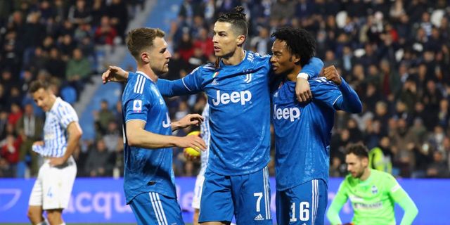 Serie A: Ronaldo scores record-equalling goal in 1000th match as Juventus extend lead at top