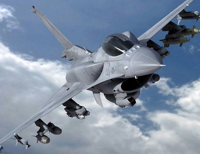 Изтребител F-16 се разби в Германия