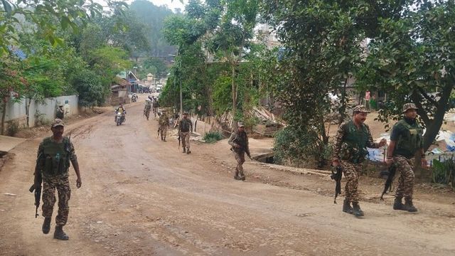 10 Militants Killed In Manipur's Chandel District, Arms & Ammunition Recovered