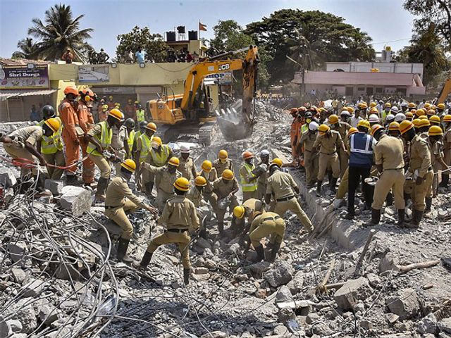 Dharwad building collapse: Seven officers suspended for negligence