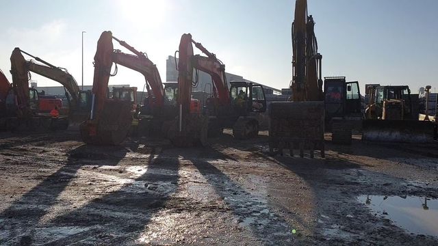 Grevă pe lotul 2 la autostrăzii Sebeș-Turda. Muncitorii protestează deoarece nu mai au materiale