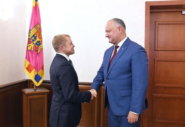 Igor Dodon a avut o întrevedere cu președintele Organizației Obștești pentru întreprinderile mici și mijlocii din Rusia