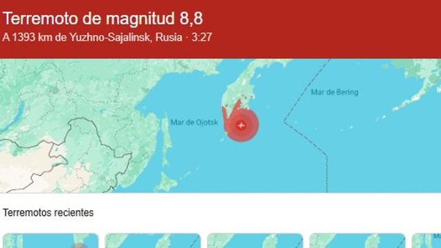 California, Alaska, Hawai y Japón, en alerta de tsunami por un megaterremoto en Rusia