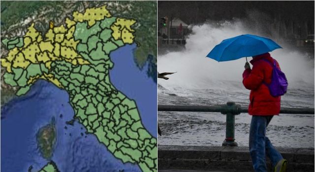 Allerta meteo in sei regioni: forti temporali, grandinate e raffiche di vento. Ecco dove, le previsioni