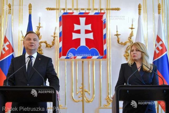 Slovacia și Polonia cer ca Ucraina să primească statutul de candidată la aderarea la UE