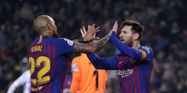 Lionel Messi penalty helps under-par Barcelona beat Real Valladolid