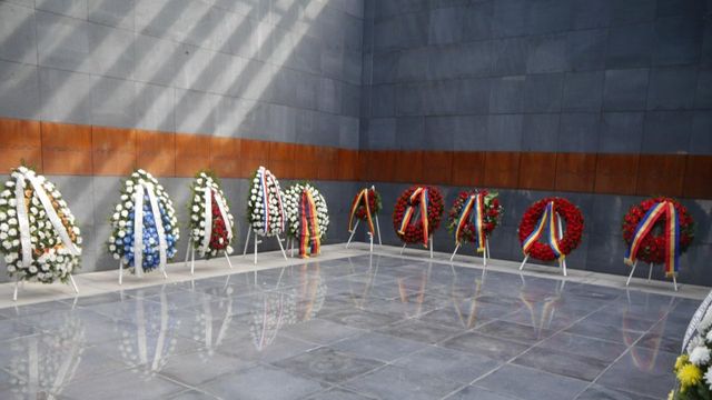 Președintele României la ceremonia prilejuită de Ziua Națională de Comemorare a Victimelor Holocaustului din România