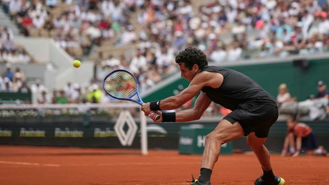 El sufrimiento de Oblak en Roland Garros