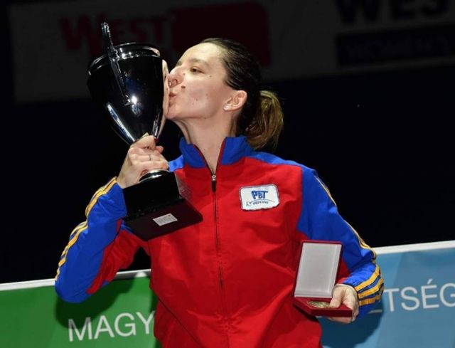 Scrimera Ana-Maria Brânză Popescu a câștigat Grand Prix-ul de la Budapesta
