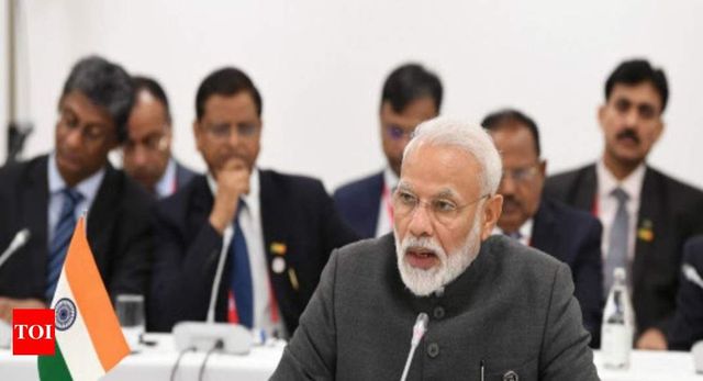 PM Modi Invites G20 Countries To Join Coalition On Disaster Resilience